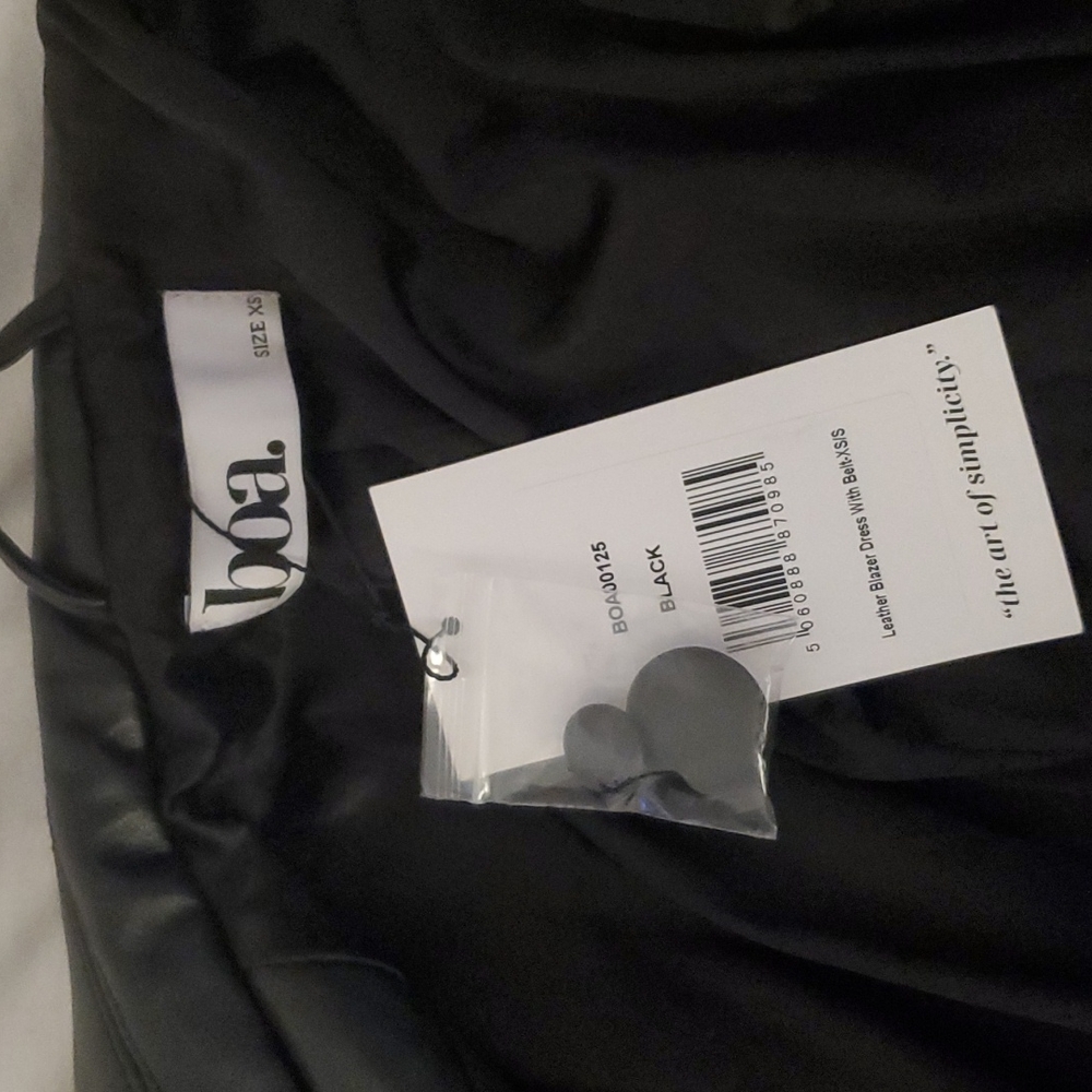 Leather Jacket Dress - Picture 3 of 11